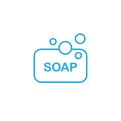 Soap line icon
