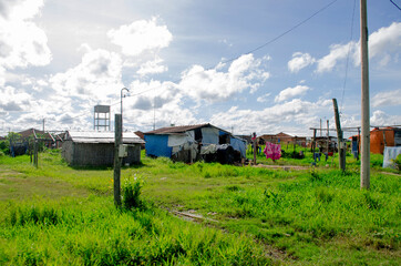 Fototapeta na wymiar Ciudad de Trinidad, Beni, Bolivia