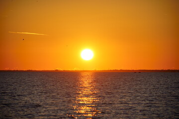 Florida Tampa bay sun set landscape	