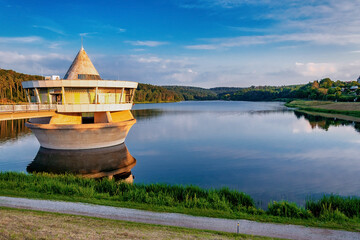 Am Twistesee in Nordhessen bei Bad Arolsen, Hessen, Deutschland