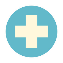 Fototapeta premium medical cross symbol