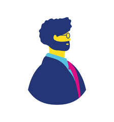 bearded businessman portrait