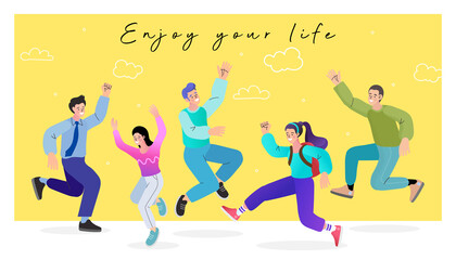 dancing people silhouettes