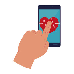 smartphone and health app