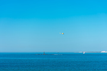 Coast of the bay of Cádiz, Andalusia. Spain. Europe,
