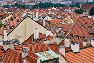 Tiled Building Roofs