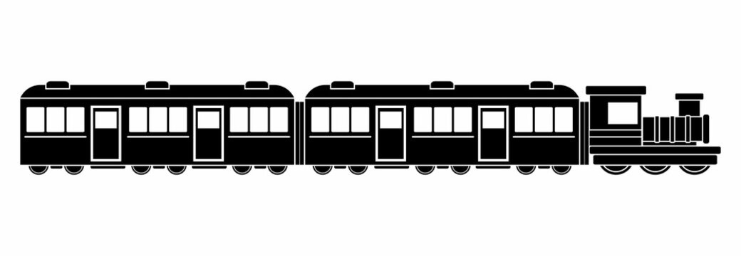 train icon, train vectorv sign symbol of transportations