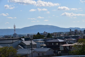 The view in Hachinohe city, Japan