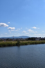 The view in Hachinohe city, Japan