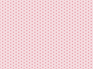 背景素材　背景　壁紙　和柄　麻の葉　麻の葉文様　文様　日本　幾何学　模様　柄　伝統　ピンク