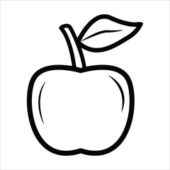 Apple Fruits, Coloring Book