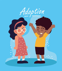 adoption, happy kids