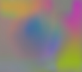 Abstract iridescent blur background image.