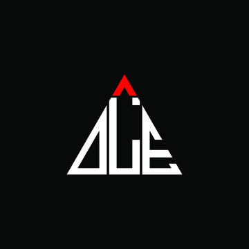 DLE letter logo creative design. DLE unique design, OLE letter logo creative design. OLE unique design

