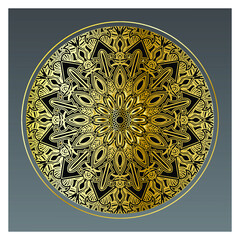 luxury decorative mandala design background