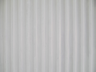White corrugated metal roofing sheet texture