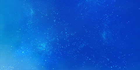 Fototapeta na wymiar キラキラした星や雪をイメージした背景イラスト