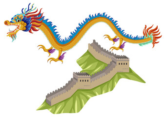 Obraz premium A sticker template with