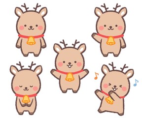 クリスマストナカイのバリエーションセット