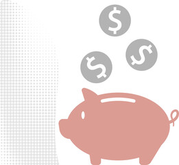 Coin Money Box Piggy Bank