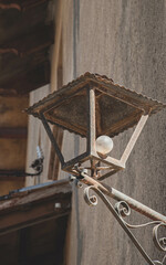 Vieja lampara vintage Old lamp retro 