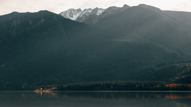 lake in mountains