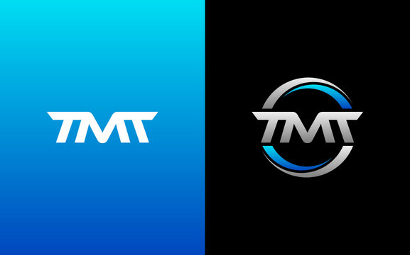 TMT Letter Initial Logo Design Template Vector Illustration