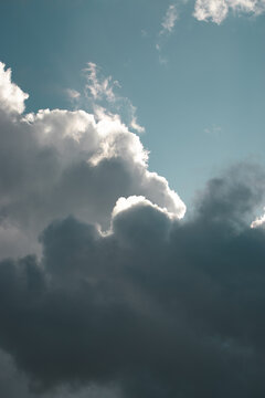 clouds in the sky