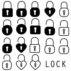 Lock Icon and Illustration