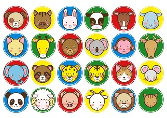 動物　かわいいマーク④