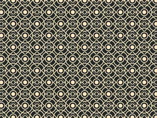 Repeating Sacred Geometric Pattern Background.