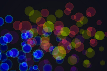 Bokeh Background design| colorful bokeh background
