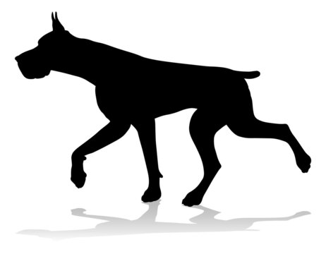 recommend clip art: Dog Silhouette Pet Animal