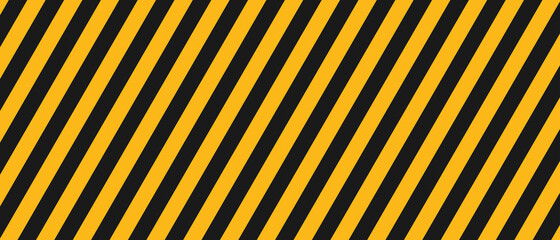 Caution and danger tape. Blank warning background. Black and yellow striped warning sign.