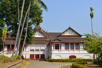 Fototapeta premium Architecture of ancient town in Luang Phrabang, Laos