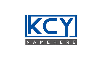 KCY creative three letters logo