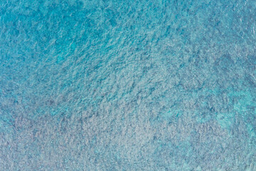 Fototapeta na wymiar Aerial view of the ocean surface