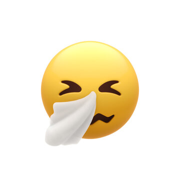 Sneezing Smiley Face