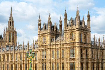 Fototapeta na wymiar Houses of Parliament. London, England