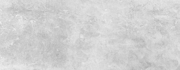 Panorama of White grey concrete texture, Rough cement stone wall, Surface of old and dirty outdoor building wall, Abstract nature seamless background - obrazy, fototapety, plakaty