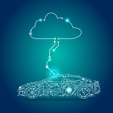 self driving car - autonomous driving vehicle