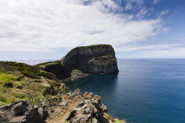 Fototapeta premium View of Ponta do Morro, Faial island, Azores