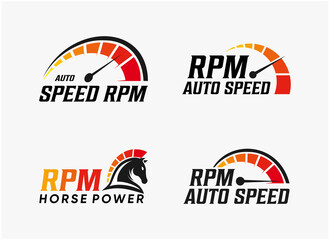 Set bundle RPM speed logo design
