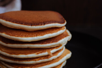 stack of pancakes