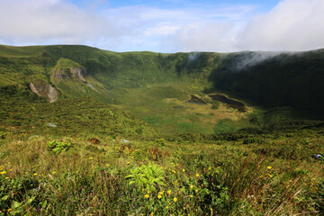 The Caldera Cabeco Gordo, Faial island, Azores