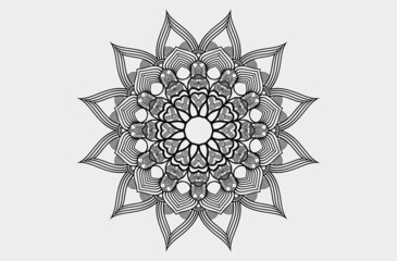 Beautiful  Mandala (Vector), Patterned design