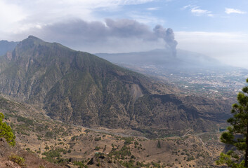 Vulkan La Palma vom Torre del Time © Volker Hildebrand