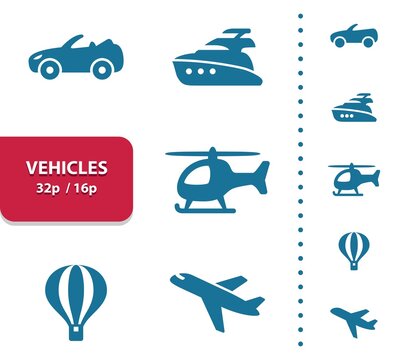 Vehicles Icons