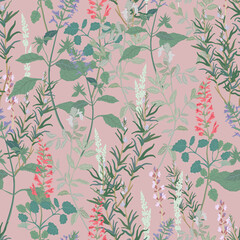 Floral seamless pattern