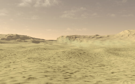 Außerirdische Wüstenlandschaft © Michael Rosskothen